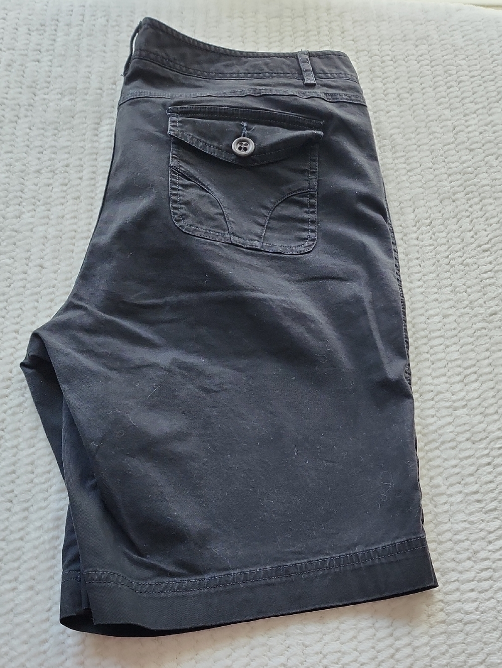 Dockers Favorite Fit Black  Shorts 98% Cotton
